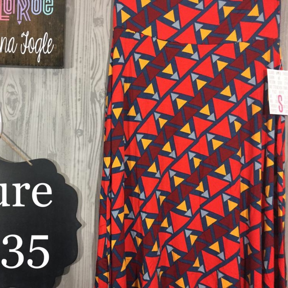 LuLaRoe S Azure Skirt